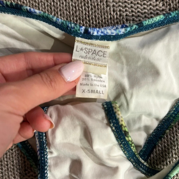 L*Space Snake Print Bikini - Picture 4 of 5